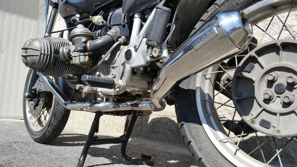 BMW R80/R100ミスティーク Tromb ステンレス 2in1 フルエキゾースト 