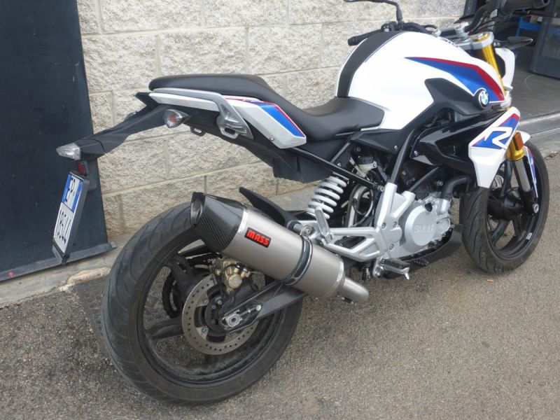 BMW G310R オーバルチタン+ステンレス フルエキゾーストマフラー