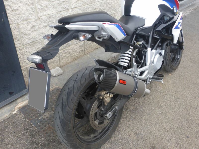 BMW G310R オーバルチタン+ステンレス フルエキゾーストマフラー BMW G310R オーバルチタン+ステンレス フルエキゾーストマフラー