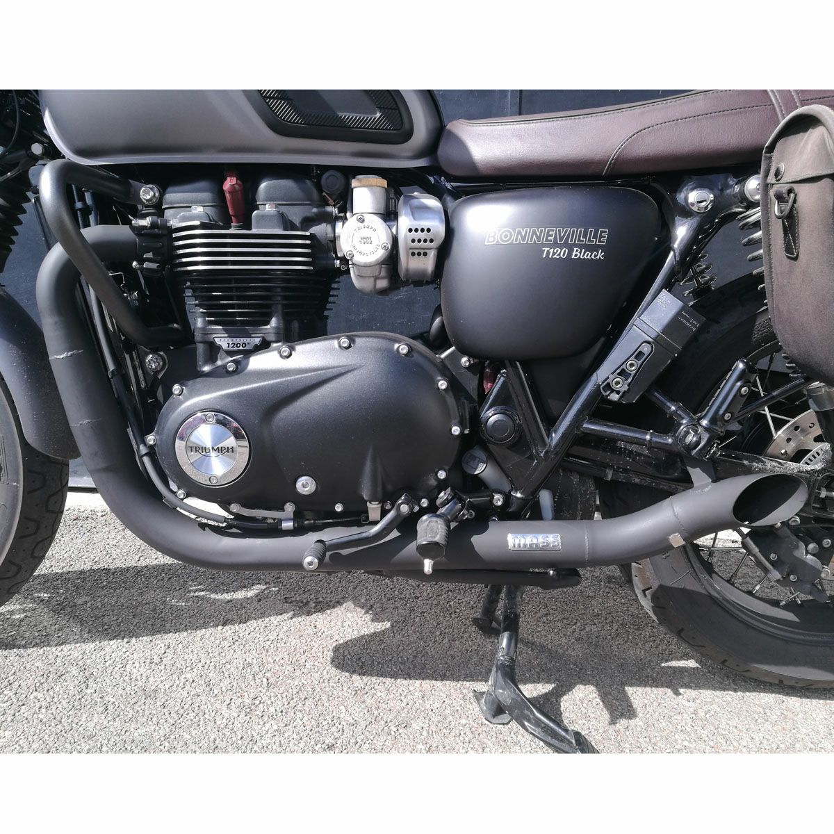 レムスREMUS マフラー ボンネビルT120 水冷 （商品検索:エキゾースト 