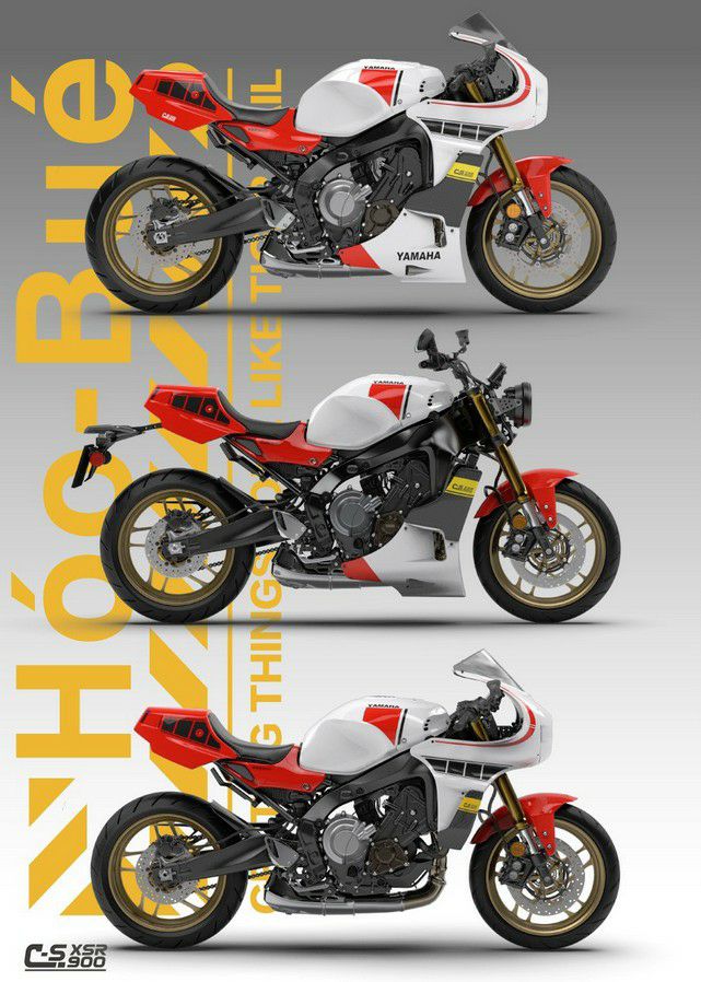 XSR900 MT-09 C-S ベリーパン アンダーカウル BLUE HooBue