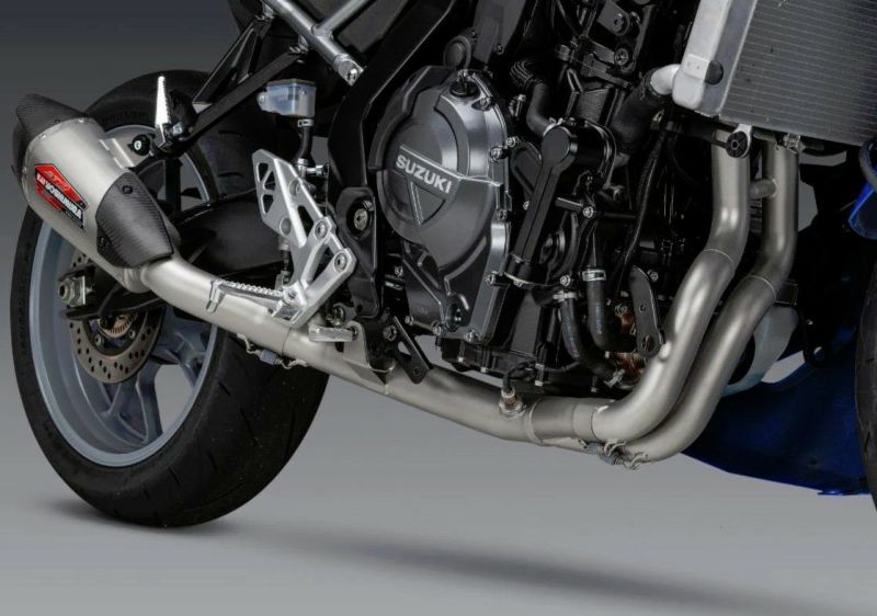 USヨシムラ製のフルエキゾーストマフラー YZF-R7 2023〜, MT-07 17〜23 フルエキゾーストマフラー US