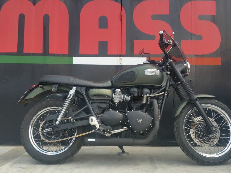 トライアンフ 空冷スラクストン ステンレス2in1 Cross フル