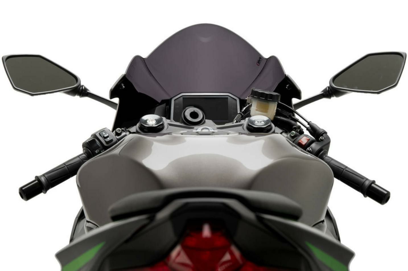 ZX-6R 24～ Z-レーシングスクリーン ダークスモーク プーチ | バイク 