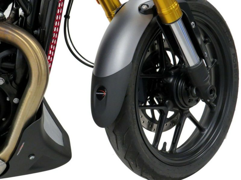 スピード400/スクランブラー400X フロントフェンダーエクステンション