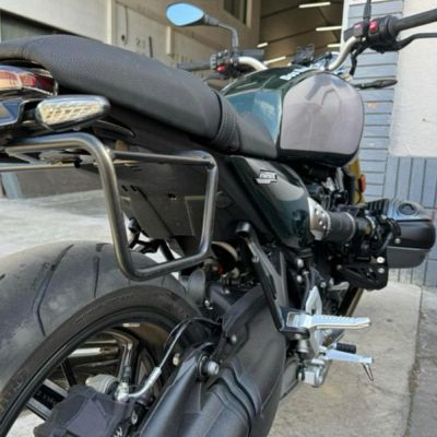 BMW R12nineT サドルバッグ サイドバッグ サポート 右側 サテン