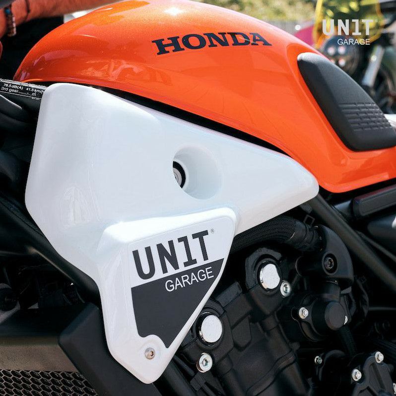 CL250/CL500 タンクサイドパネル ホワイト UNIT GARAGE | バイク