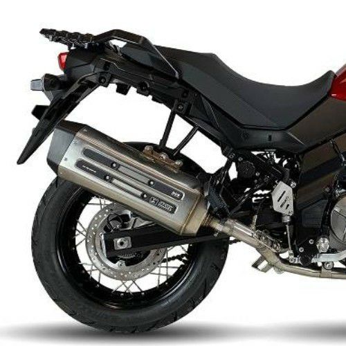 ヨシムラUSA R-77 ステンレス/カーボン スリップオン 3/4 マフラー 