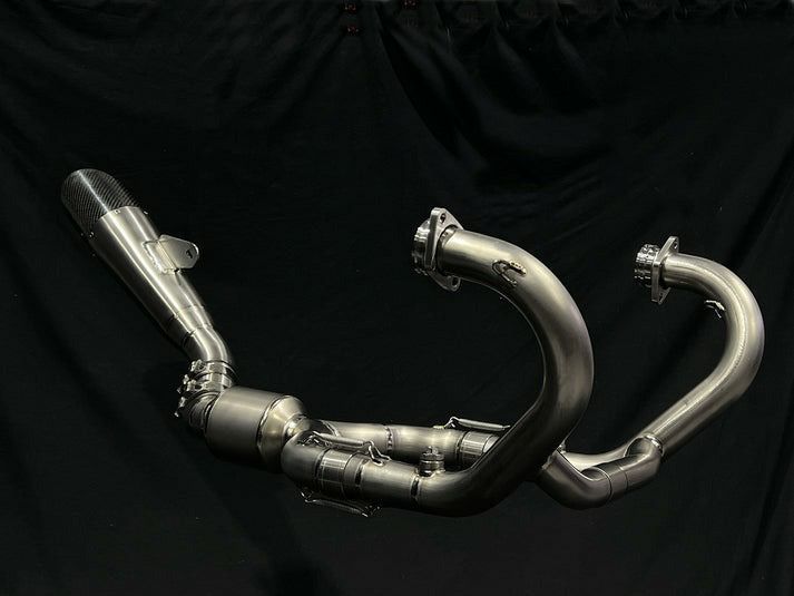BMW RnineT 21-24 チタン フルエキゾースト マフラー Vandemon