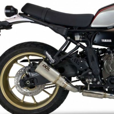 XSR700 22- フルエキゾーストマフラー RACE XTREM ブラック イクシル 