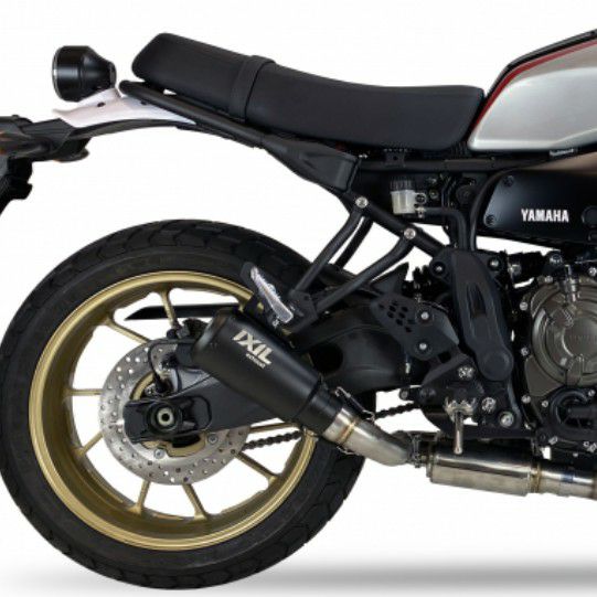 XSR700 22- フルエキゾーストマフラー RACE XTREM ブラック イクシル 