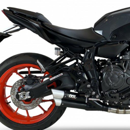 MT-07/XSR700/FZ 13-21 S1R ブラックカーボン フルエキゾースト 