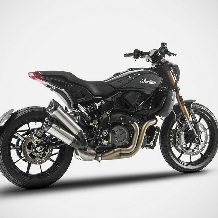 FTR1200 18-20 スリップオンマフラー チタン Eマーク付き ZARD（ザード