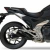 IXIL スリップオンマフラー　NC750X NC700X/NC750X スリップオンマフラー DUAL HYPERLOW BLACK XL