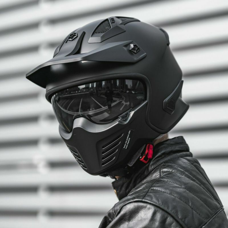 BMW 純正マットブラック ジェットヘルメット リード工業 FLX ジェットヘルメット マットブラック L 151035 1