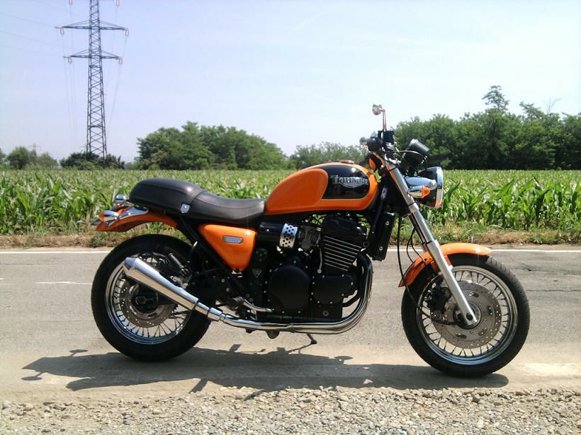 トライアンフ サンダーバード900/スポーツ ステンレス Trombレトロ 