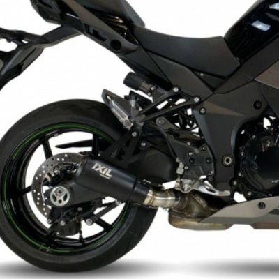 ニンジャ1000SX 20- スリップオンマフラー RACE XTREM ブラック イクシル