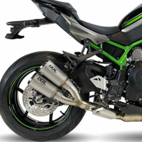 Z H2/SE 20- スリップオンマフラー 2本出し RACE XTREM カーボン 