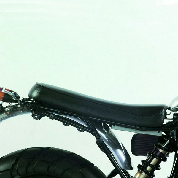 ヤマハ TW200/225 ビッグシーダーアルミタンク用カスタムシート クロ 