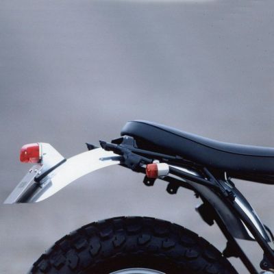 かわいい！ ヤマハ BIGCEDAR 用アルミリヤフェンダーフラット TW200/225 パーツ