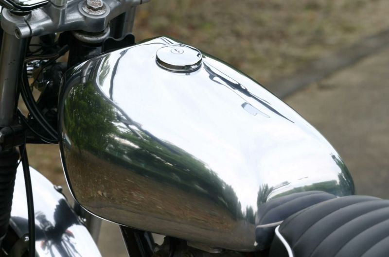 ヤマハ SR400 SRXT アルミタンク バフ仕上げ BIGCEDAR | バイク