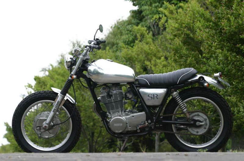 ヤマハ SR400 SRXT アルミタンク バフ仕上げ BIGCEDAR | バイク