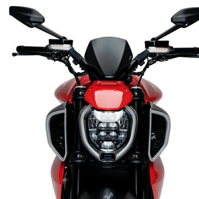 ドゥカティ ディアベルV4 23- スクリーン メーターバイザー プーチ