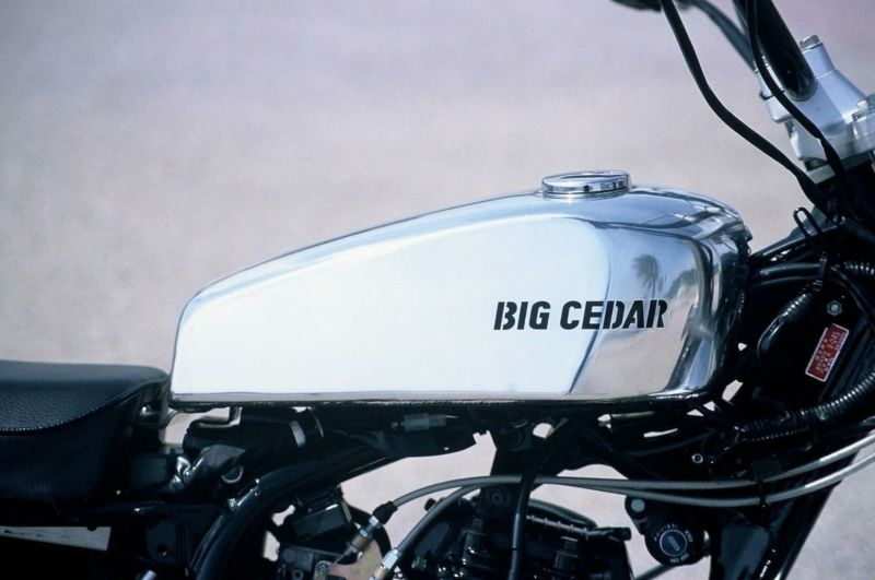 ヤマハ TW200/225 00～ フラットサイドアルミタンク BIGCEDAR | バイク
