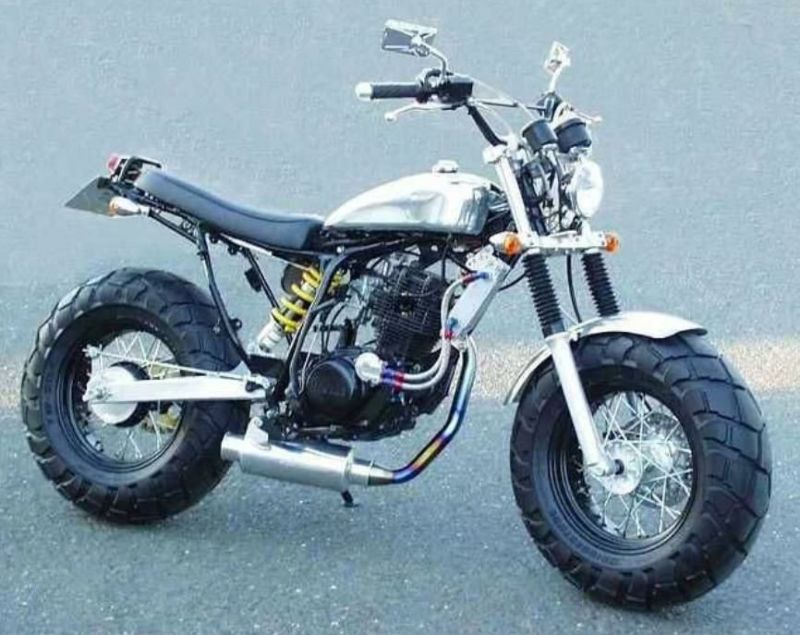 ヤマハ TW200/225 ～ 99 アルミチョップタンク BIGCEDAR