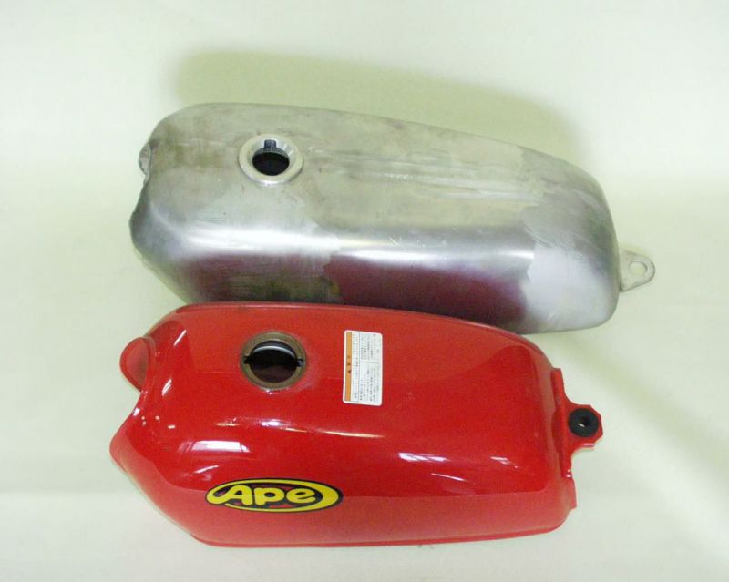 ホンダ エイプ/APE50/100 アルミタンク バフ仕上げ BIGCEDAR