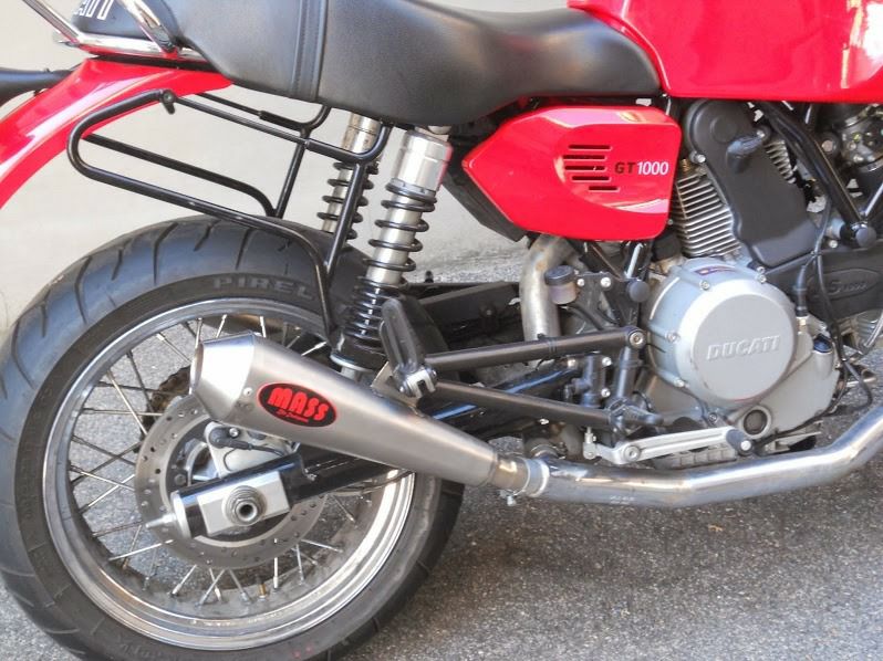 DUCATI GT1000 テルミニョール　マフラー Yahoo!オークション - TERMIGNONI テルミ テルミニョーニ DUCATI GT100