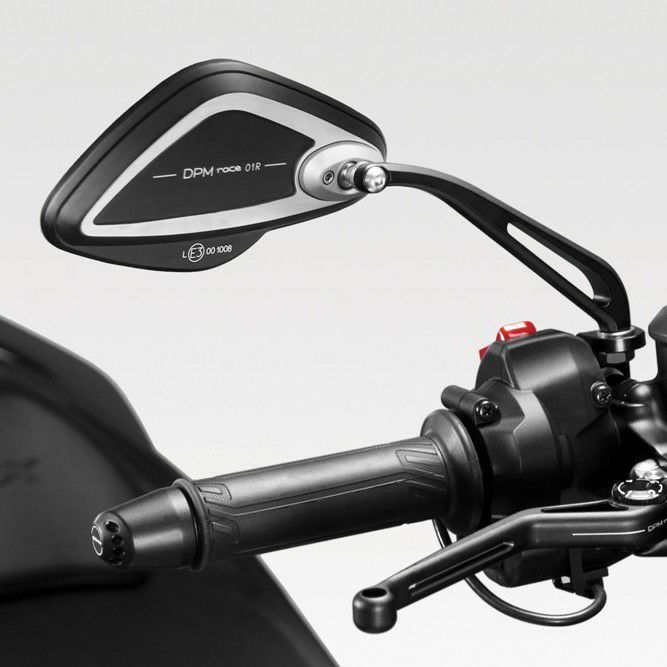 TMAX560 22-24 ミラー POLICE EVO ブラック Eマーク付き DPM | バイク