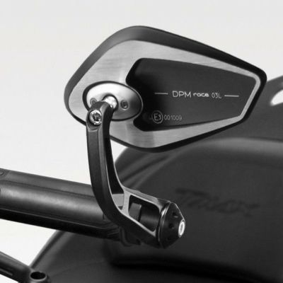 KTM 125DUKE 24- バーエンドミラー ブラック 左右セット エボテック