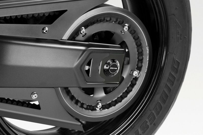 TMAX530/560 チェーンアジャストメントカバーキット ブラック DPM