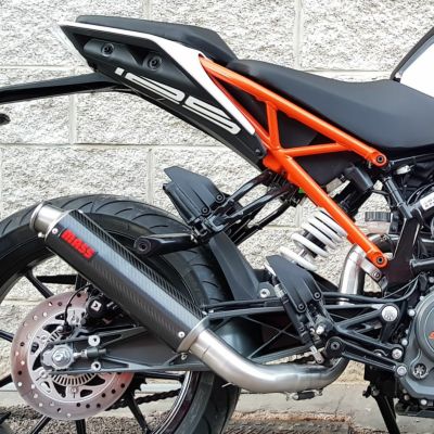 KTM デューク(DUKE)125 GP1 カーボン レーシングエキゾーストマフラー