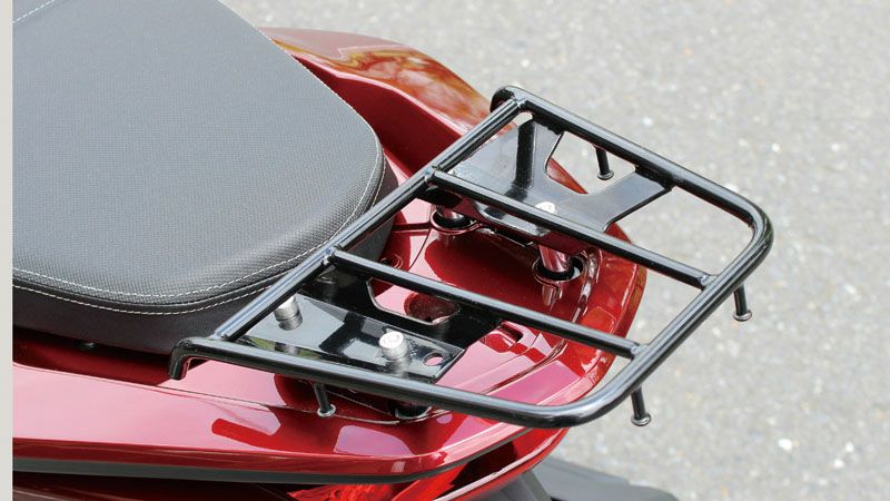 PCX125/150/160 リアキャリア ブラック キジマ | バイクカスタム