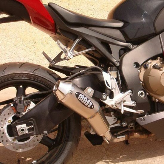CBR1000RR/ABS 08-11 R-77 カーボン スリップオンマフラー CBR1000RR/ABS 08-11 R-77 カーボン スリップオンマフラー