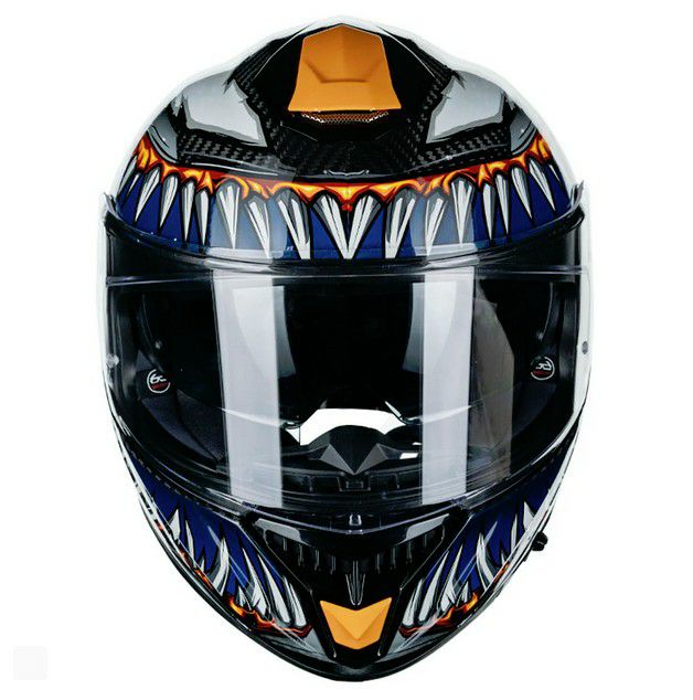 ILM フルフェイス カーボン ヘルメット 861C 