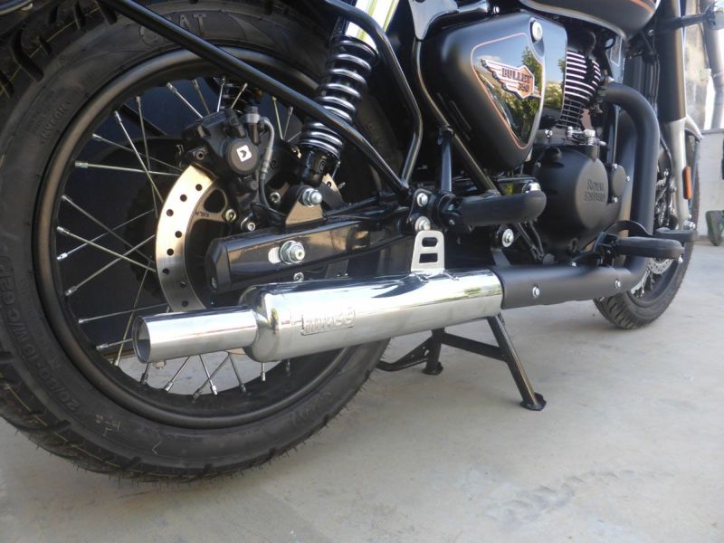 ロイヤルエンフィールド ブリット350 ボトルステンレス スリップオン