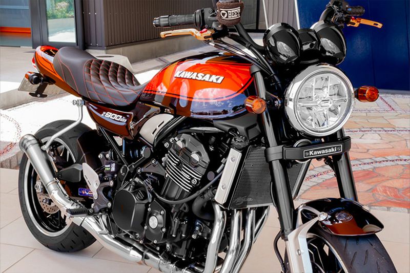 Z900RS/CAFE ヴァイパーシート グレー ドットパンチ ARCHI | バイク