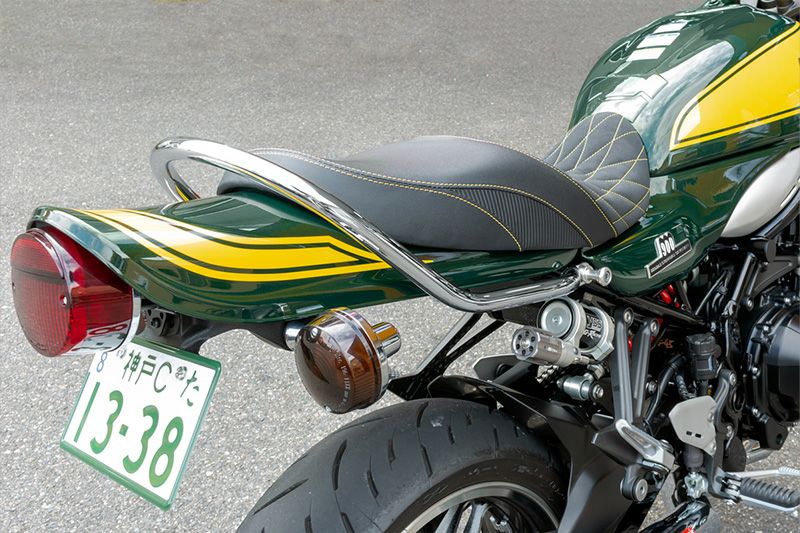 Z900RS/CAFE ヴァイパーシート レッド スエード調バックスキン ARCHI