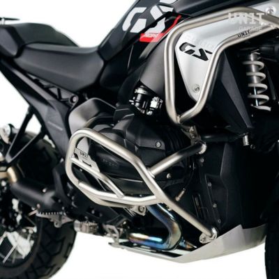 BMW R1300GS 純正エンジンガード用 補強バー シルバー