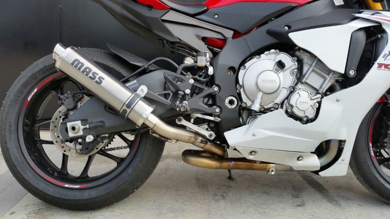 チタンフルエキゾーストD-Header(YZF-R1/R1M '15-'16) Webike | K-FACTORY ケイファクトリー Kファクトリー チタンフル