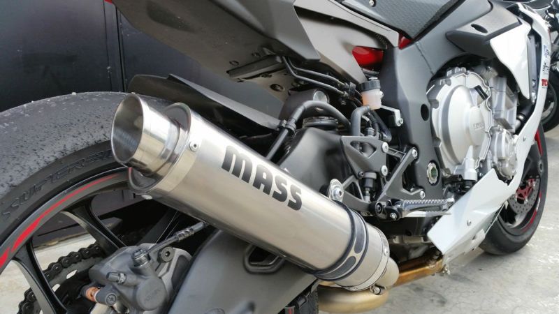 YZF-R1/R1M 15-20 GP1チタンマフラー+触媒デリートパイプ MASS