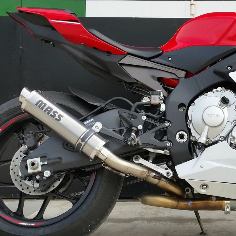 YZF-R1 中間パイプ ＆ サイレンサーセット（新品）