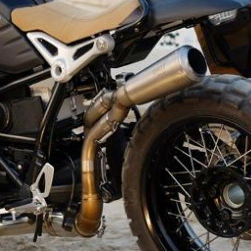 BMW RnineT スリップオンマフラー ハイパイプ フルチタン UNIT GARAGE 