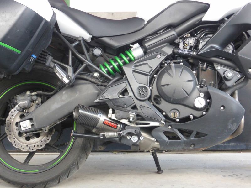 Versys(ヴェルシス)650 17-20 オーバルチタン スリップオン