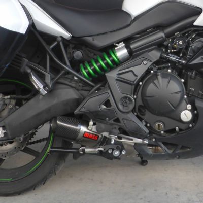 社外サイレンサー GSR600 FZ6 Z1000 38-51 ミリメートルパイプ