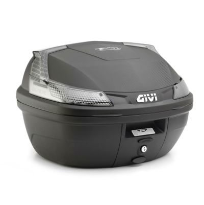 ジビ(GIVI) MONOLOCK 46L トップケース E46 テックリビエラ ブラック