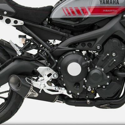 MT-09/XSR900/Tracer900 17-20 フルエキゾーストマフラー レーシング仕様 ブラック/カーボンエンド ZARD